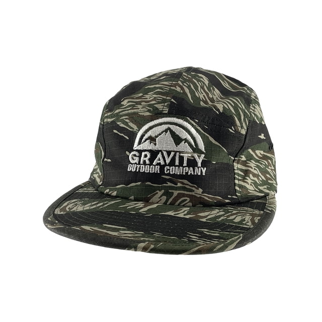 Gravity Outdoor Co. 5 Panel Hat - Camouflage