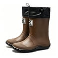 thumbnail image 6 of Women's Waterproof PVC Ankle Rain Boots Non Slip Thick Heel Gardening Shoes, 6 of 7