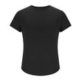 thumbnail image 4 of Men Undershirt Mens Lightweight Tshirts Mens Hipster T Shirts Workout Longline T-Shirt Curved Hem Top Tees Shirt, 4 of 9