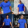 thumbnail image 3 of Greenyef Graphics I Paused My Game to Be Here Video Gamer Gift for Men Teenagers Gaming Funny Graphic T-Shirt Style-15 (Royal Blue, Small), 3 of 6
