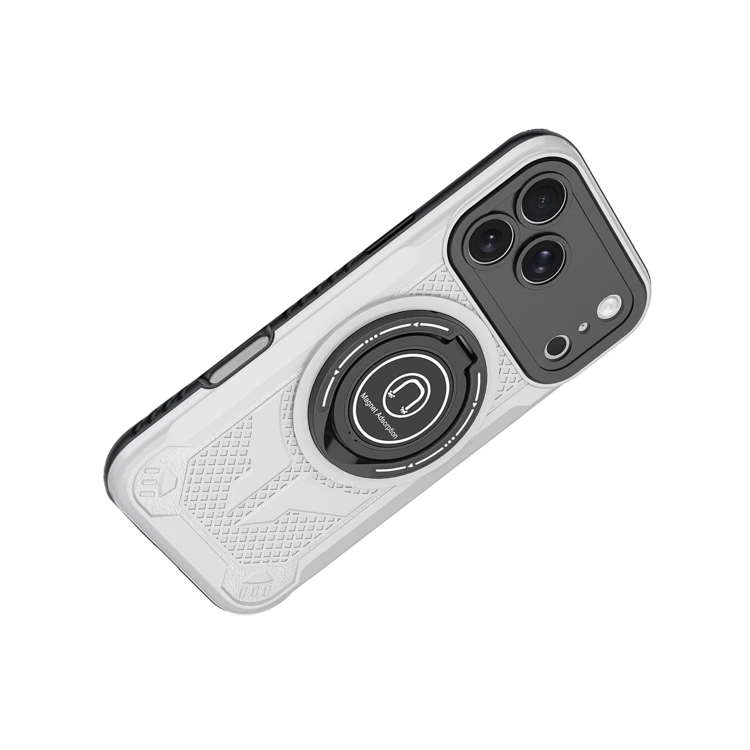 Heavy-Duty Loop Armor Case with MagSafe Support for iPhone 17 Pro - Gray