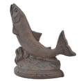 thumbnail image 3 of Fish Doorstop - Distressed Brown Cast Iron - 7.75" Tall, 3 of 4