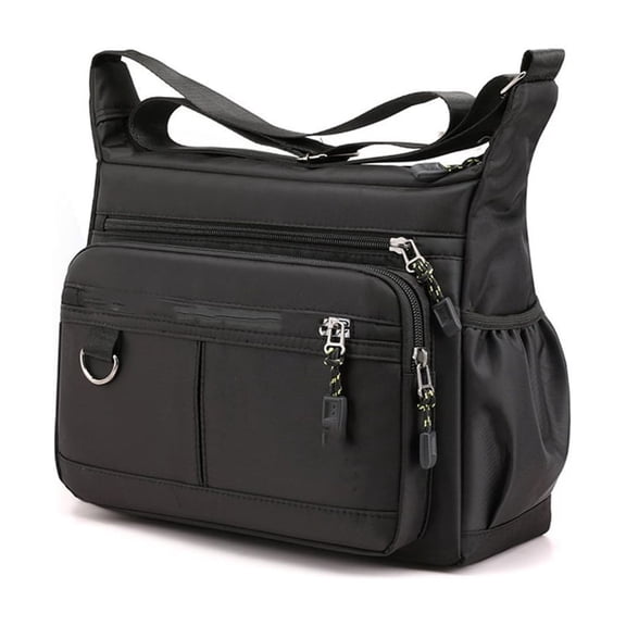 Handbags for Men Top Handle Hobos Purse Casual Shoulder Bags Oxfords Toted Satchel Purse Multi-pockets Casual Work Bags