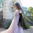thumbnail image 4 of RYUJNDK Tulle Arm Covers Long Sleeve for Bridal Gown Dress Decorative Sleeves Shirt Bishop Sleeve Dress Decorative Long Sleeve, 4 of 9