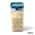 thumbnail image 4 of Yhmxh Kitchen Gadgets Kitchen Utensils Home and Kitchen Buckle Transparent Multigrain Sealed Plastic Can Storage bottle, 4 of 6