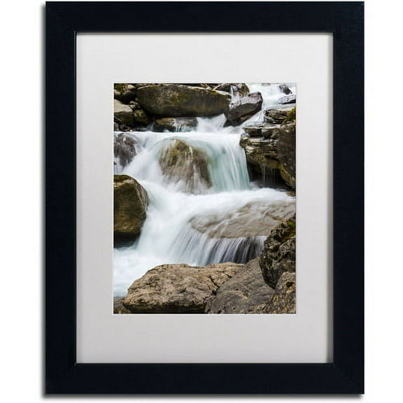 Trademark Fine Art "A Very Long Story" Canvas Art by Philippe Sainte-Laudy, White Matte, Black Frame