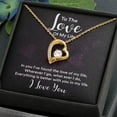 thumbnail image 5 of To The Love of My Life In You I've Found Forever Necklace w Message Card, 5 of 20