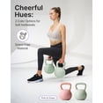 thumbnail image 6 of YOTTOY 10 lb Soft Kettlebell — Green, Anti-Slip Grip,Weight for Home Workouts,Safety Guaranteed, 6 of 8