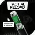 thumbnail image 2 of Double Tactical Reload Can Holder-Ultra Chill System, Insulated Dual Beer Cooler for 12oz Cans, Gravity-Fed Stacking Sleeve, Funny Outdoor Camping & Tailgating Gift for Men (Black),Red, 2 of 7