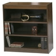 thumbnail image 2 of Safco Products Company 3-Shelf Square Edge Veneer 35.75'' Standard Bookcase, 2 of 2