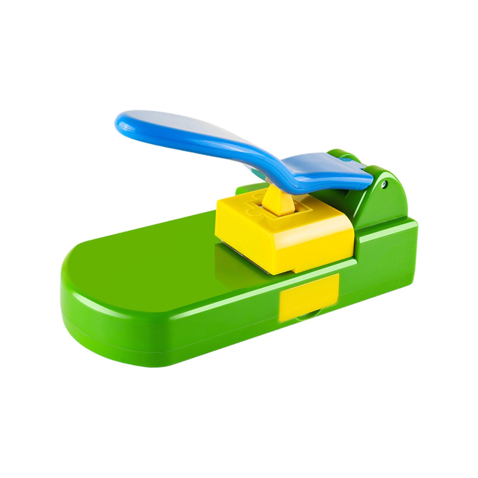 HOMYL DIY Puzzle Tool Paper Cutting Machine Puzzle Maker Machine for Kid Classroom Green