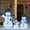 Blue, variant on Joyfy 3 Pcs Collapsible Snowman Yard Light Christmas Outdoor Decorations,3D 270 Pre-Lit LED Snowman Christmas Decorations,Christmas Yard Light with Stakes Holiday Decor