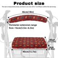 thumbnail image 6 of HELLHERO Hot Dog Easy to Clean Back Rest Covers Walker Rollator Seat Back Cover with Removable and Washable Improved Comfort Suitable for Parks, 6 of 7