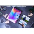 thumbnail image 7 of 30 Pack 120 Pockets 3.5x5” Photocard Sleeves for 6 Ring A5 Binder, Ultra-Clear Photo Sleeves, Double-Sided 2 Pocket Photo Pages, Top Loading Photo Sheet Protector for Photos, Postcards, Seed Packets, 7 of 7