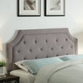 thumbnail image 1 of FirsTime & Co.® Kelsey Gray Linen Headboard Full/Queen, American Crafted, Gray, 64 x 3 x 50.5 in, (31025), 1 of 6