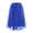 Blue, variant on Women's Puff Skirt with Sequin Details, Elastic Waist Flared Mini Skirt, Sparkly Party Skirt for Club, Night Out and Festive Celebrations,Hot Pink,S
