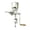 B, variant on Leeye 38x30cm Heavy Duty Grain Mill, Hand Crank Manual Wheat Grinder with Tabletop Clamp, Adjustable Flour Mill for Corn, Oats, and Home Brewing, A, 7.72lb