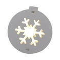 thumbnail image 2 of Herrnalise Christmas Wooden Snowflake Fairy String Light Snowflake Shaped String Light Fairy Led Light for Christmas Wedding Birthday Party Festival, 2 of 9