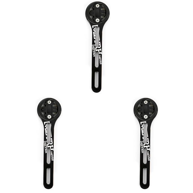 Accesorios Soporte de potencia para velocímetro para Garmin/bryton/giant/wahoo Negro