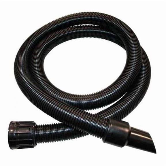 Nilfisk Vacuum Hose,9 ft L,Black,Plastic 5UMR9
