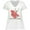 AA-White, variant on Inktastic More Beads, Please Cute Mardi Gras Crawfish Women's Plus Size V-Neck T-Shirt