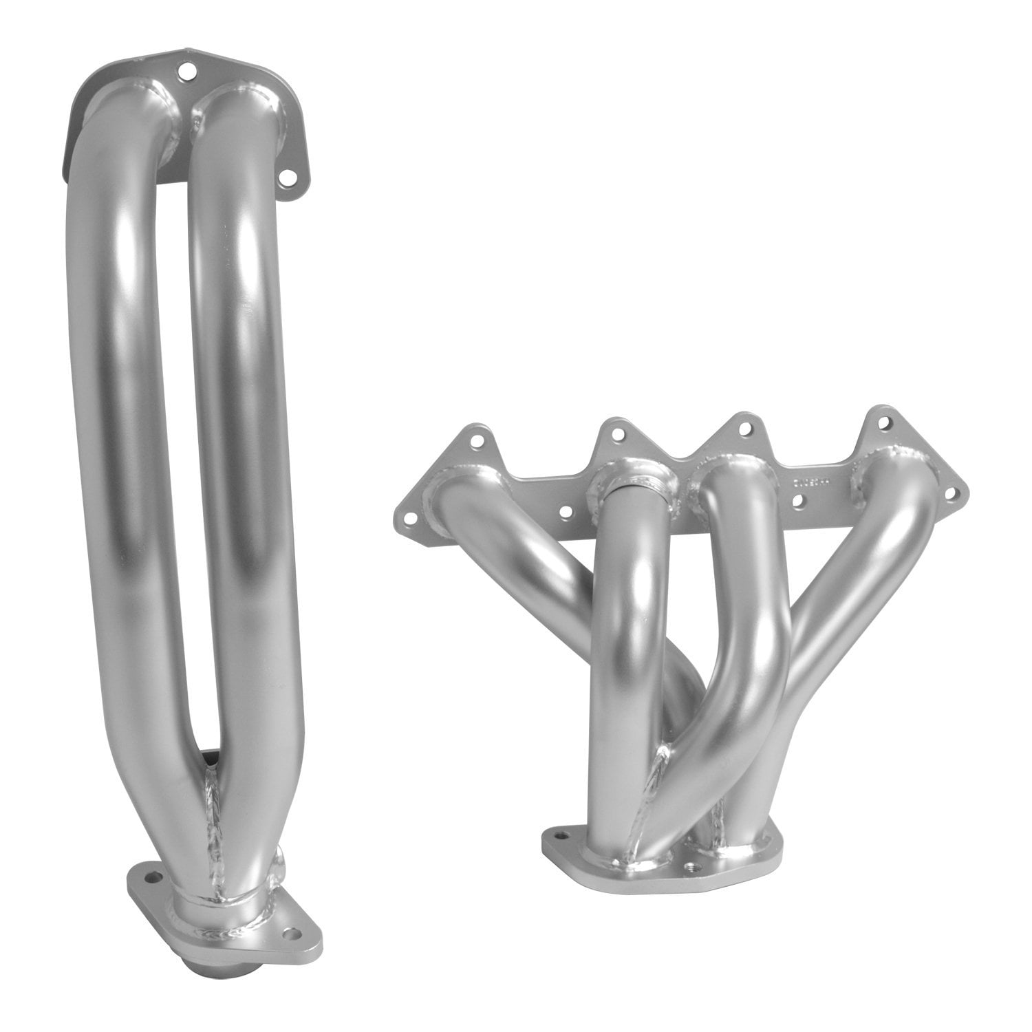 2 Piece DC Sports HHC5011 4-2-1 Header with Ceramic Coating Silver 