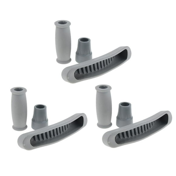 Accesorios para muletas Salvador Fundas para manillar gris
