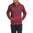 thumbnail image 2 of Adidas Men's Favorite Graphic Logo Pullover Hooded Sweatshirt - Red (L), 2 of 3