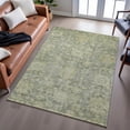 thumbnail image 6 of Addison Rugs Mayfield Premium Machine Washable Traditional Damask Sage Rectangle Rug, 9' x 12', 6 of 6