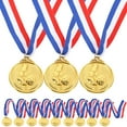 thumbnail image 1 of ColoMX Medallas de fútbol de 12 PCS Medallas decorativas de fútbol medallas creativas de juego de fútbol, 1 of 8