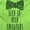 Key Lime, variant on Funny Lock Up Your Daughters Bowtie Youth T Shirt Tee Boys Infant Toddler Brisco Brands 12M