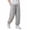Gray, variant on Big Kids Boys & Girls Mesh Spliced Jogger Pants, Hollow Out Breathable UV Resistant Long Pants, Cool Summer Outdoor Wear Black 4 Years