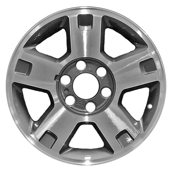 Remanufactured Machined and Painted Charcoal Aluminum Wheel 18 x 7.5 7L3Z1007C fits 2004-2008 Ford F-150