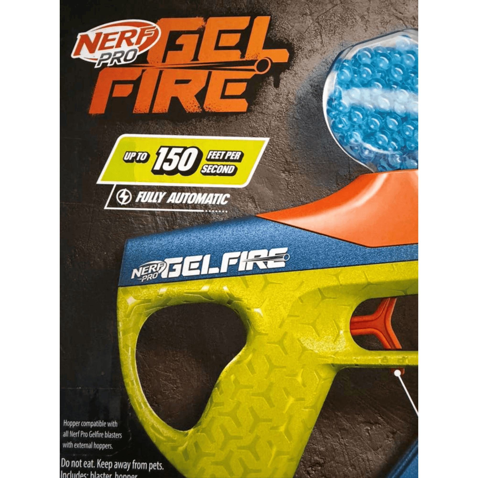 NERF Pro Gelfire Nightfall Uproar Blaster with 10,000 Glow-in-the-Dark Rounds