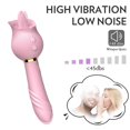 thumbnail image 2 of Retractable Rose Shape Male Stroker with Tongue Like Licking Sensation Pleasure Toy for Adults Unforgettable Stimulation Red, 2 of 4