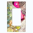thumbnail image 5 of Metal Light Switch Plate Cover Floral Nature Butterfly Scripture Damask BUT036, 5 of 13