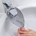 thumbnail image 1 of Extensor de fregadero para grifo, extensor de grifo de plástico de alta calidad sensible a la temperatura para niños pequeños, fácil instalación para la cocina en gris, 1 of 7