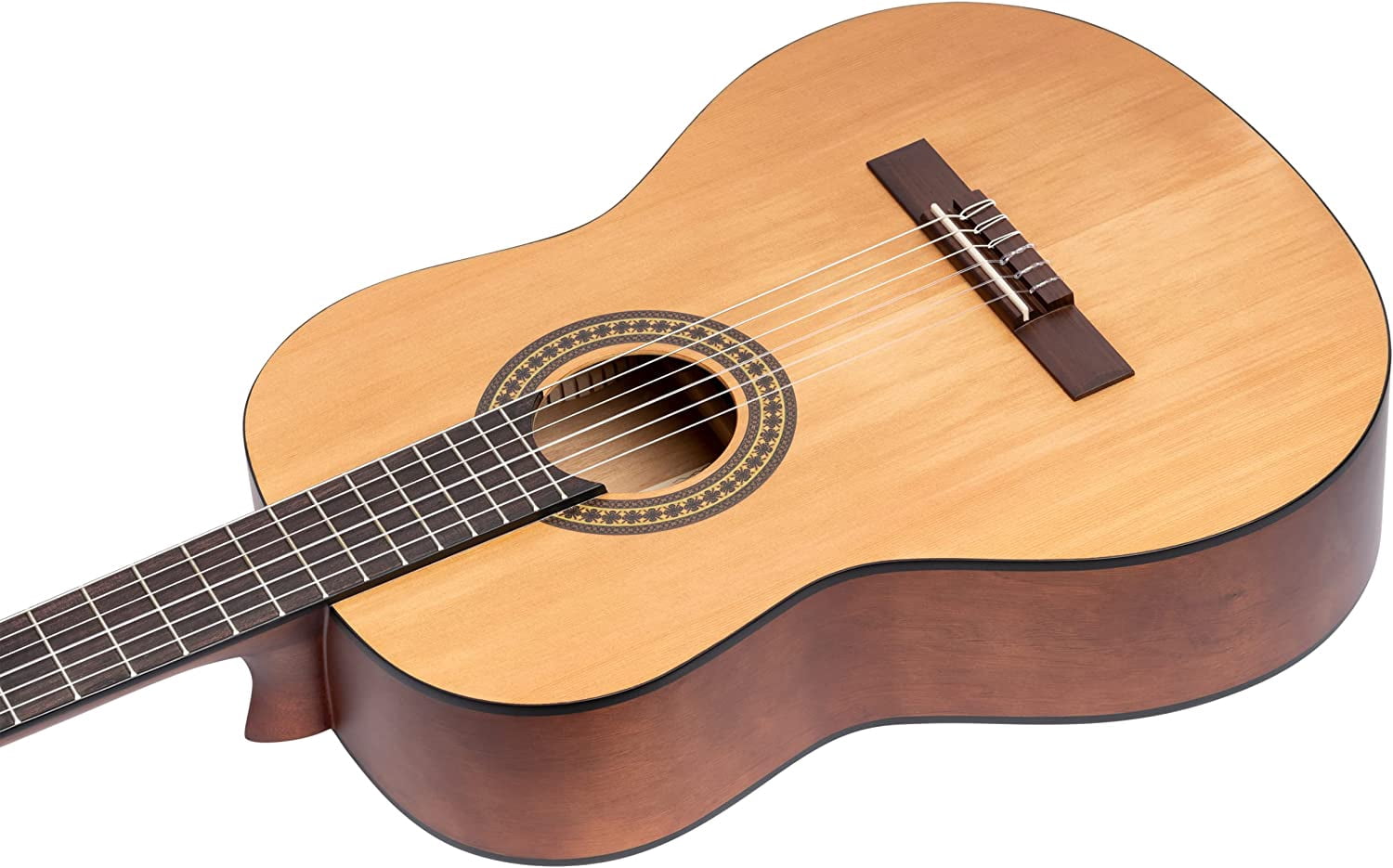 Ortega RST5CM-L Student Series Full-Size Acoustic Classical Guitar Natural Matte