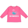 thumbnail image 3 of Inktastic San Francisco California Whale Watching Boys or Girls Long Sleeve Toddler T-Shirt, 3 of 5