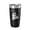 Black, variant on Brantingham Lake Map Tumbler Travel Mug Insulated Laser Engraved Coffee Cup New York 20 oz Orange