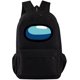 thumbnail image 2 of Mochila de viaje para mujeres (17 pulgadas), mochila para niños para niñas, niños, mochila de senderismo, adecuada para estudiantes, mochila ligera para computadora portátil (roja), mochila negra Adepaton CZBG-XM113-1, 2 of 6