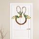 thumbnail image 5 of Guirnalda de Pascua en forma de conejo, ventana de pared, guirnalda de vegetación de primavera para decoración de granja de boda al aire libre frontal A Fernando corona de pascua, 5 of 8