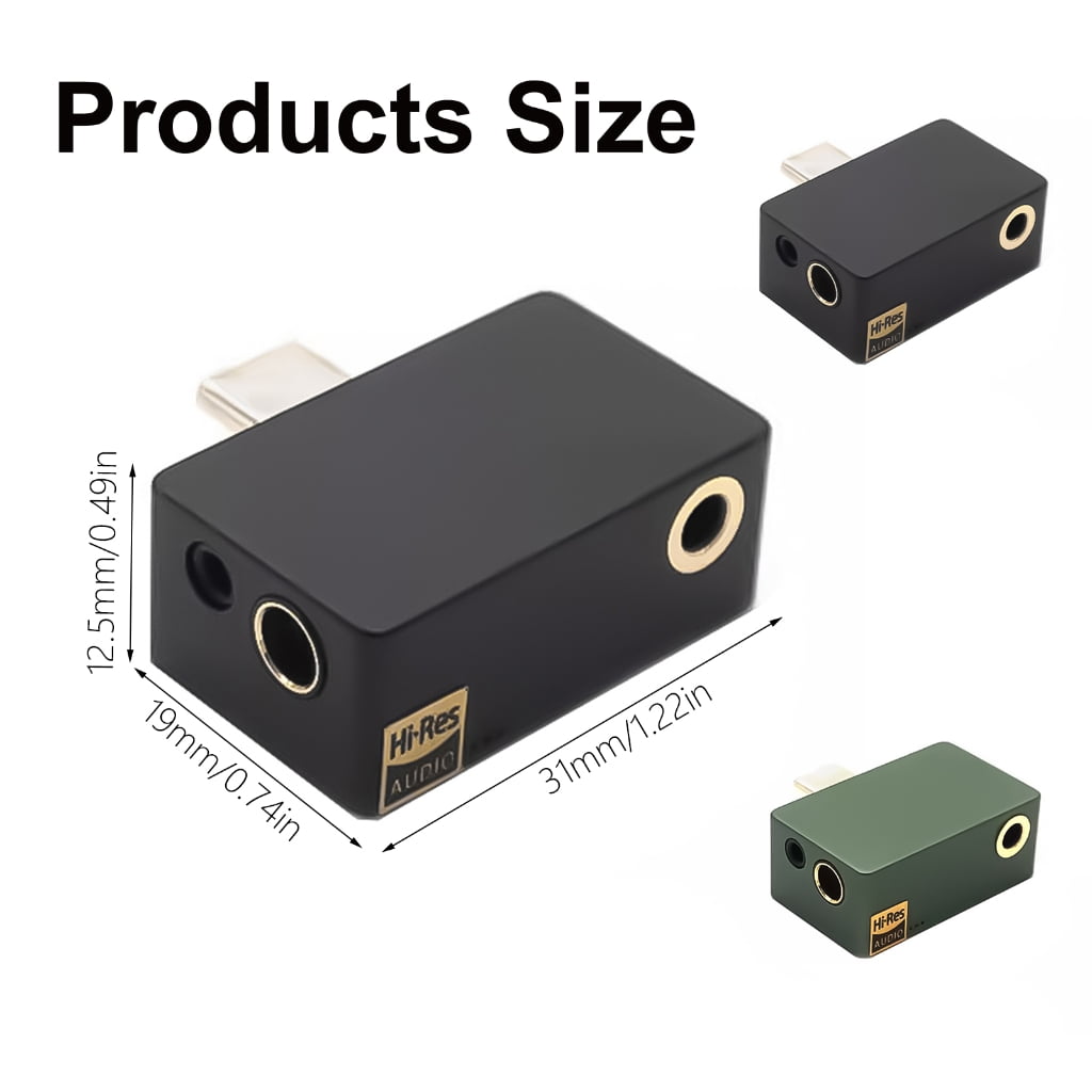 Quality Sound Adapters Headphone Amplifiers 2.5mm 3.5mm 4.4mm Connectors for Headphones and Sound Equipments