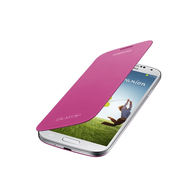 Funda tipo folio para Samsung Galaxy S4, color rosa