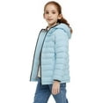 thumbnail image 2 of Wantdo Girl's Winter Coat Light Winter Coat Packable Puffer Jacket Acid Blue 8, 2 of 9