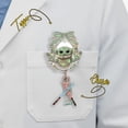 thumbnail image 6 of Custom Disney Star Wars Badge Reel, Disney Galaxy Acrylic ID Holder, Funny Han Solo Goofy Stormtrooper Reel,star Wars Fan C2CI09-02, 6 of 9
