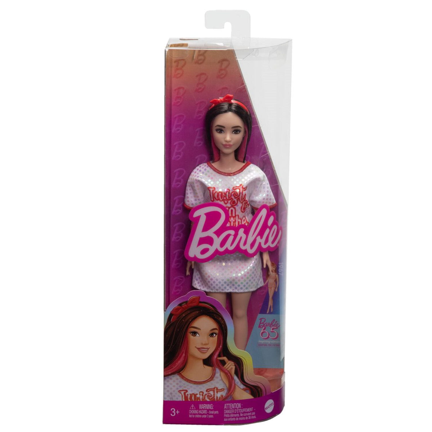 Barbie Fashionistas Doll #214 with Twist 'n' Turn Dress