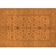 thumbnail image 1 of Ahgly Company Indoor Rectangle Oriental Orange Traditional Area Rugs, 7' x 9', 1 of 4