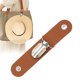 thumbnail image 4 of Clip de Sombrero de Cuero PU para Viaje Suministros de Soporte de Sombrero Clips de Cuero Accesorio para Bufanda Senderismo Viaje Mochila Eq Marrón Hugo Clips de sombrero, 4 of 8