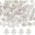 thumbnail image 1 of 1 caja con 100 amuletos de estrella de pentáculo plateados, amuletos de la suerte de aleación mágica para protección., 1 of 9